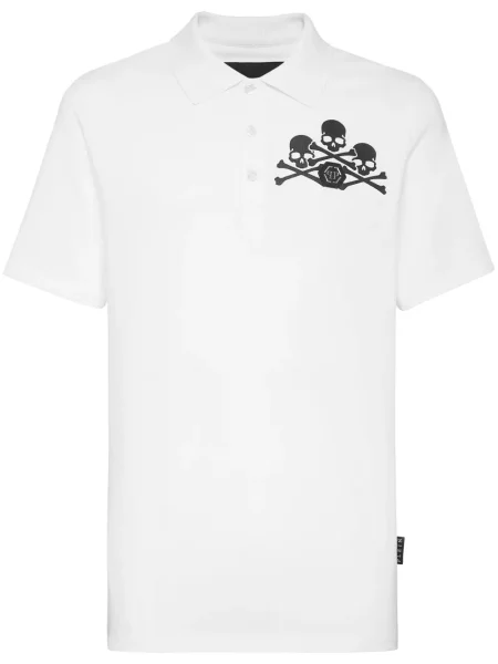 Polo Philipp Plein alb
