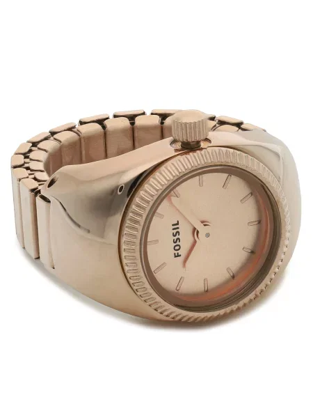 Годинник Fossil Ring Watch Rose Gold/Rose Gold рожевий