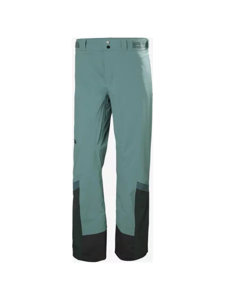 Długie spodnie Helly Hansen Alpha Insulated zielono szare S czarne