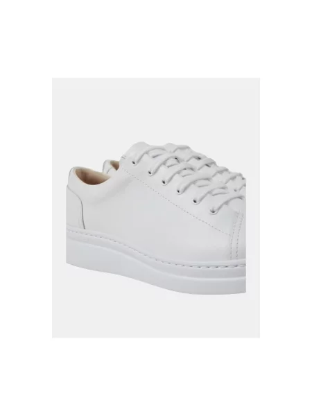 Botine Camper din piele alb