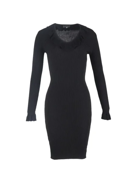Rochie midi Joseph până la genunchi de costum negru