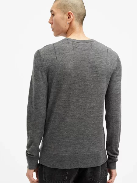 Шерстяной свитер Allsaints серый
