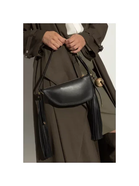 Torebka Burberry skórzana czarna