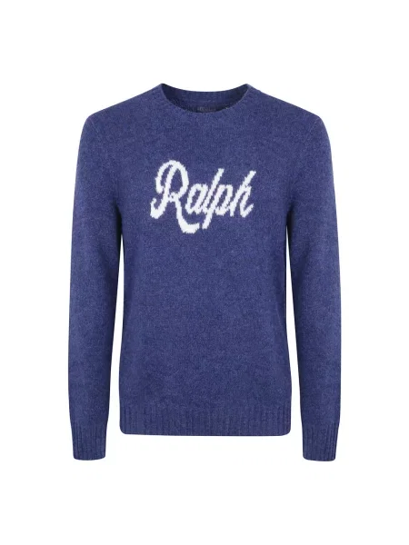 Długi sweter Polo Ralph Lauren z długim rękawem niebieski