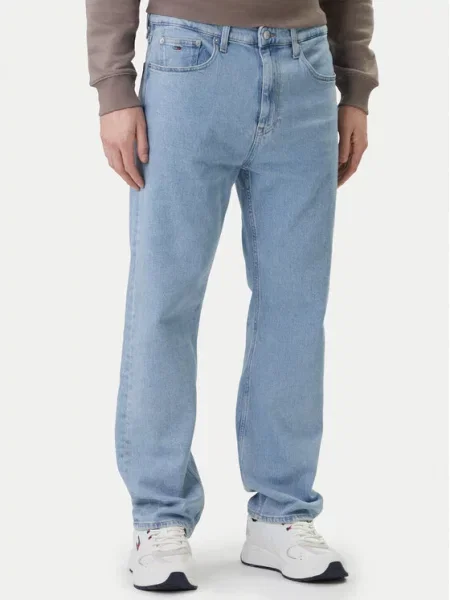 Tommy Jeans Jeans hlače Otis Svetlo Straight Fit modra