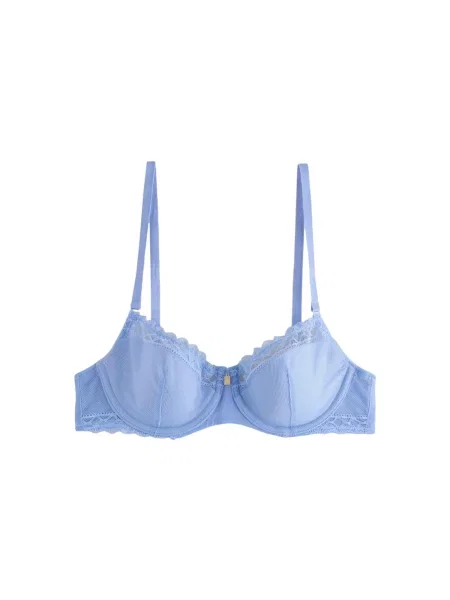 Next Sutien deschis albastru