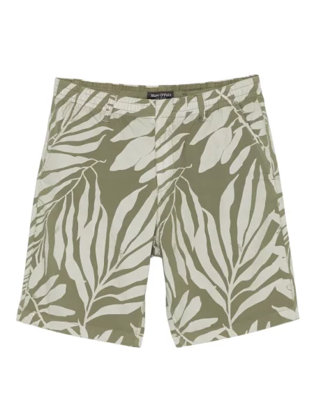 Pantaloni scurți Marc O'polo cu imagine verde
