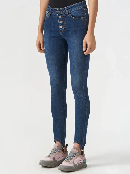 Скіні джинси Just Before синій