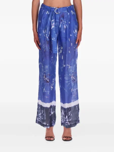 Spodnie Ermanno Firenze niebieskie