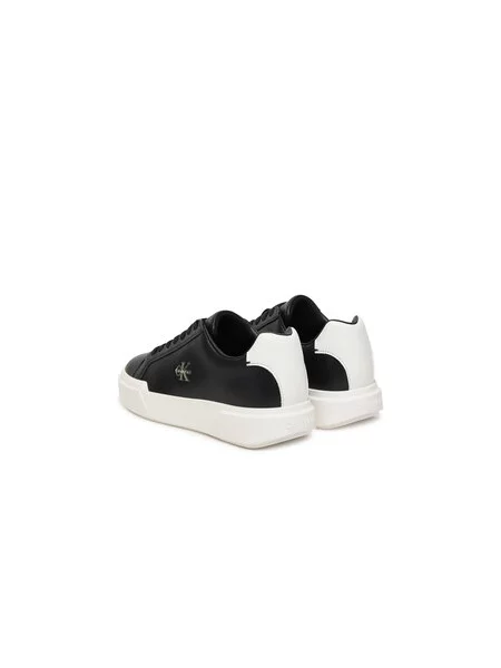 Calvin Klein Tenisice Chunky Cupsole Laceup Lth Ml bijela