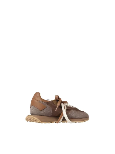Sneakersy Ghoud bez obcasa brązowe