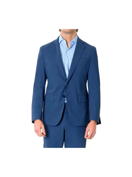 Garnitur Hugo Boss softshell elegancki niebieski