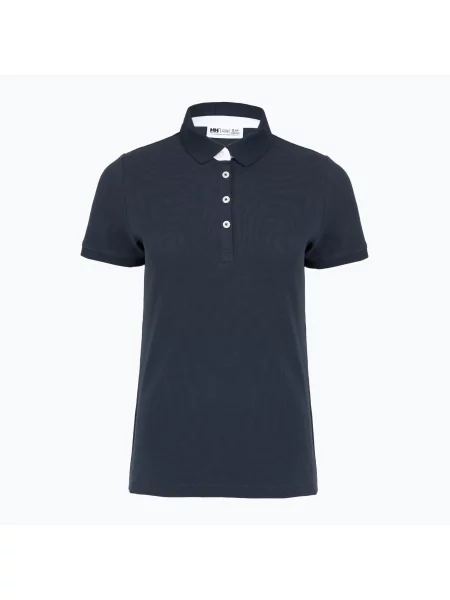 Tricou polo pentru femei Helly Hansen Crew Polo Pique navy