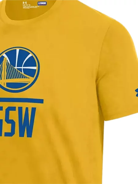 Koszulka dziecięca Under Armour żółta