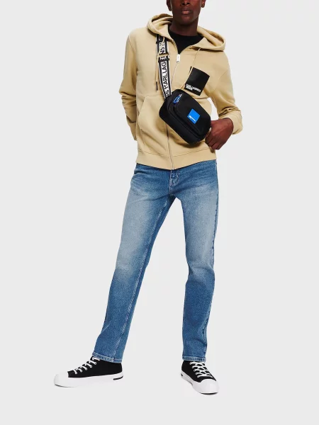 Прямые джинсы Karl Lagerfeld Jeans синие