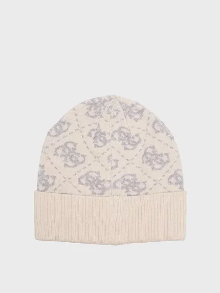 Шапка Guess с принтом