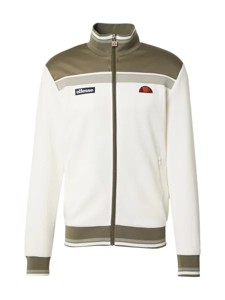 ELLESSE Hanorac VIGNOLA kaki / verde pastel / murdar alb