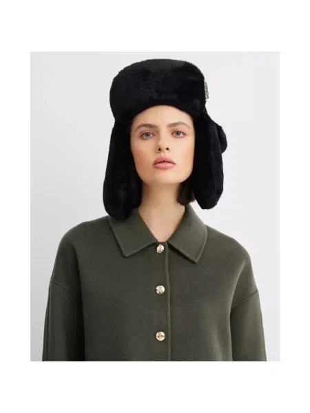 Sztuczne futro futro Ruslan Baginskiy czarne