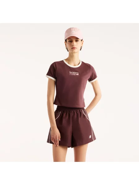 Koszulka New Balance – bordowa