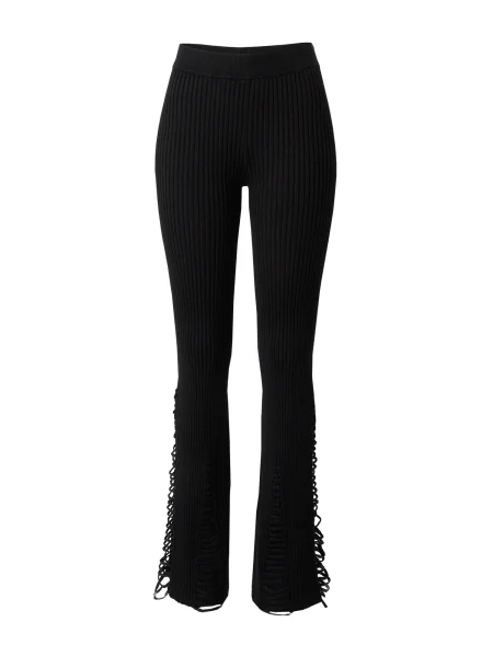 ABOUT YOU x Chiara Biasi Pantaloni Delphine' negru