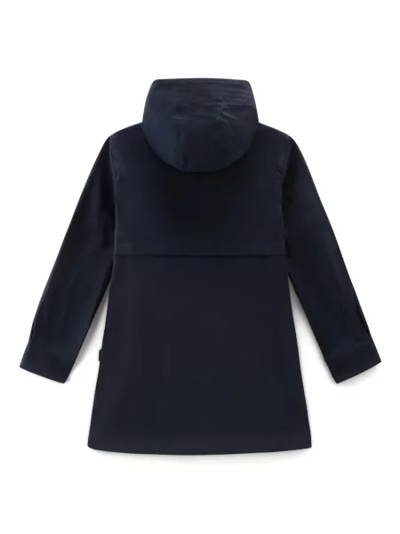 Parka dziecięca Woolrich niebieska