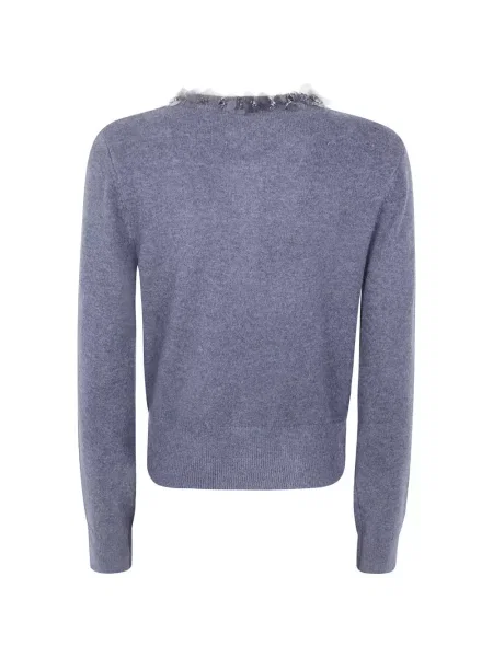 Cardigan Seventy cu paiete gri