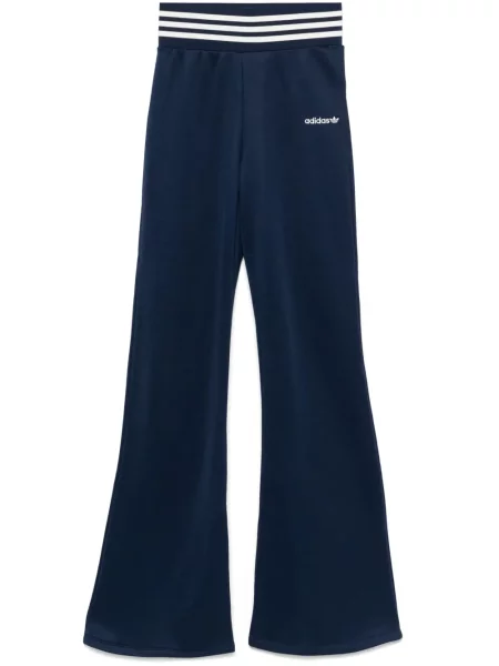 Pantaloni Adidas tricotate alb