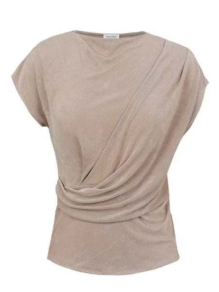 Anna Field Tricou brocart