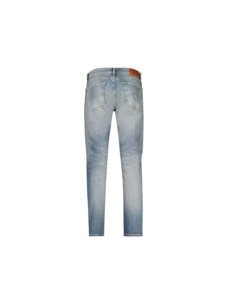 Jeansy skinny Tommy Hilfiger zwężane niebieskie