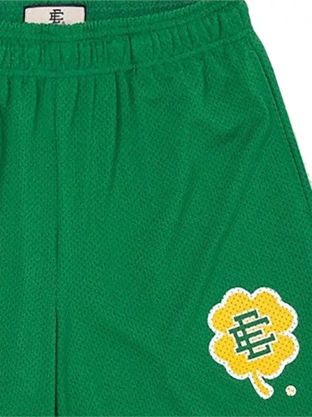 Pantaloni scurți Eric Emanuel plasă verde