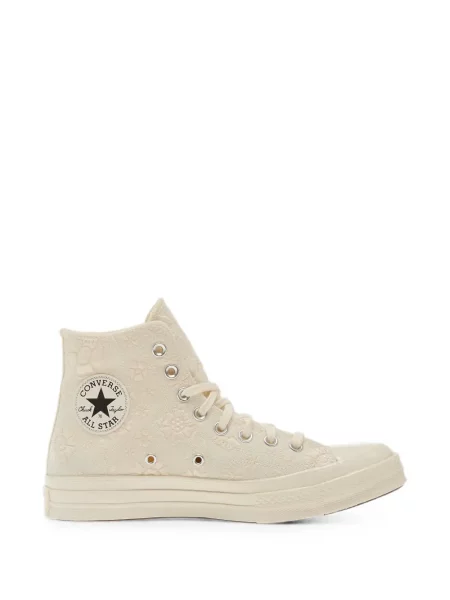 Mrežaste trčanje tenisice Converse Chuck 70 s platformom crna