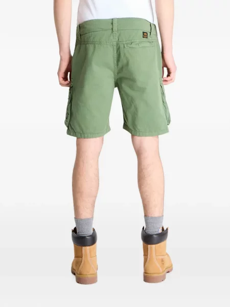 Pantaloni scurți Alpha Industries verde