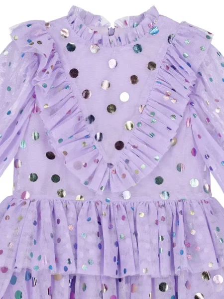 Sukienka dziecięca Stella Mccartney fioletowa