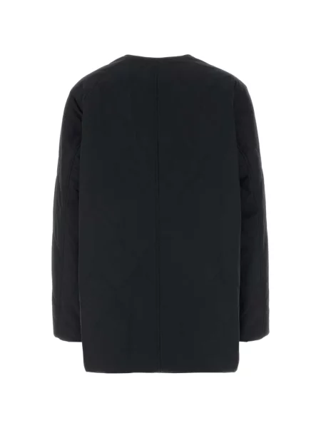 Matlasat geacă Jil Sander negru