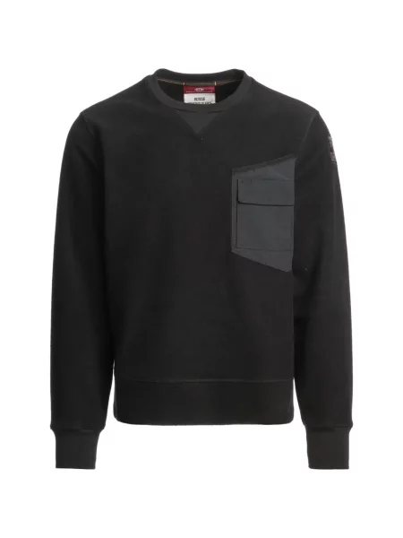 Pulover Parajumpers din fleece negru