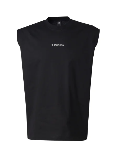 G-STAR Tricou negru alb