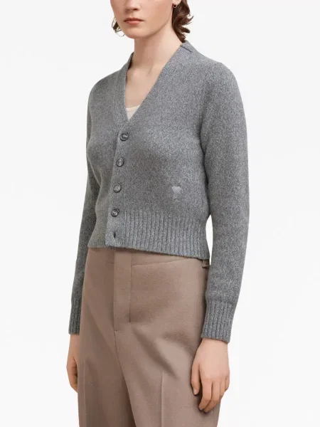 Cardigan Ami Paris gri