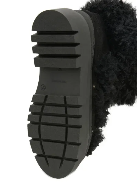 Botine Yves Salomon cu platformă negru