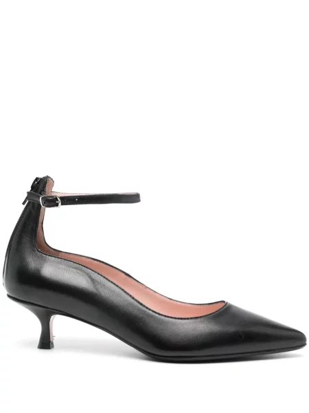 Pantofi cu toc Anna F. din piele negru