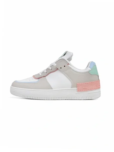 Sneakerși Resti alb