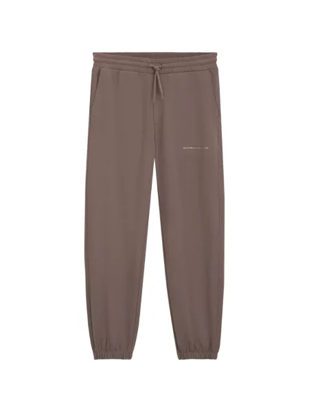 Pantaloni Hugo streetstyle cu autograf maro