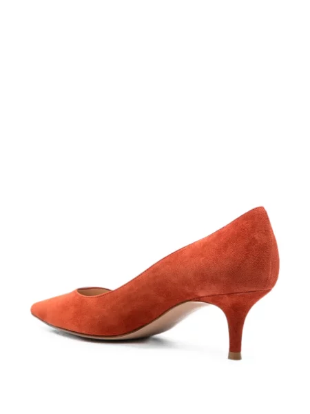 Pantofi cu toc Gianvito Rossi portocaliu