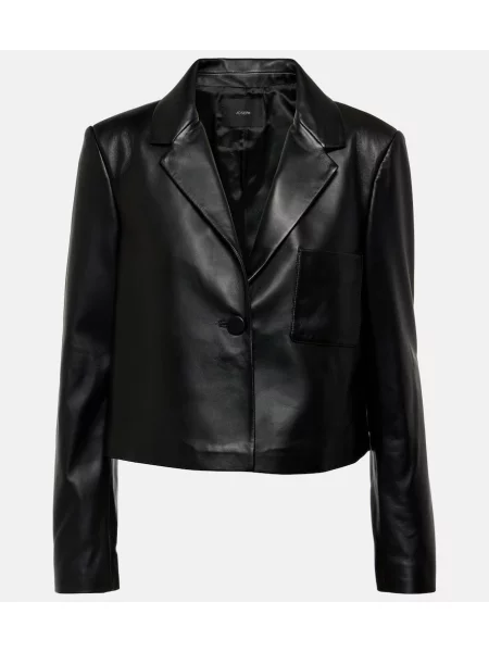 Geanta de piele Joseph negru