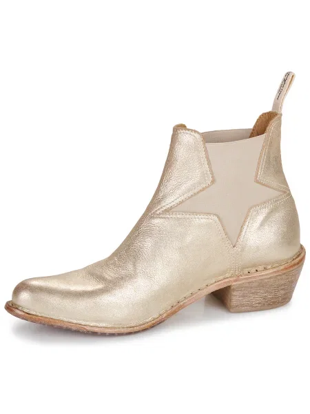 Pantofi Moma auriu