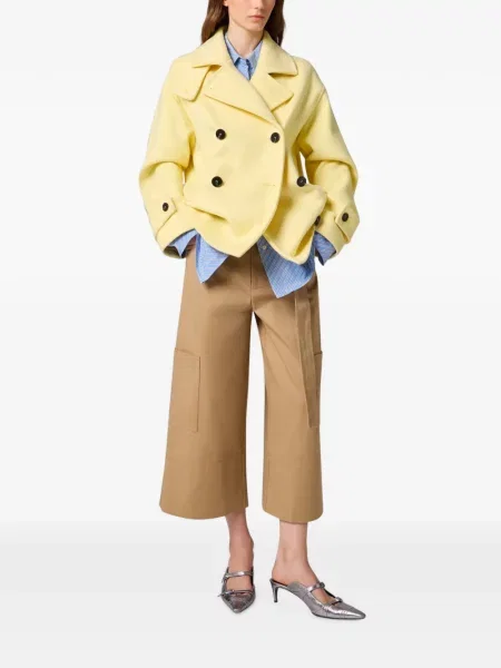 Cu centură decupat pantaloni Msgm