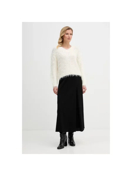 Sweter Oui beżowy