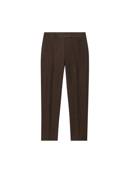 Spodnie Brooks Brothers brązowe