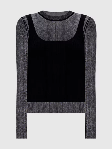 Джемпер BUONO в рубчик Max Mara Sportmax чорний