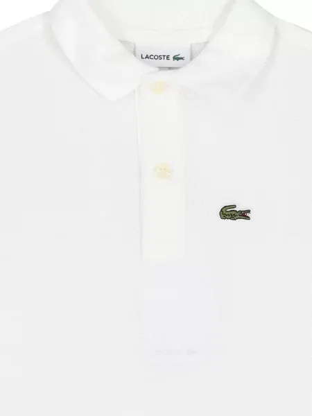 Dětské polotričko Lacoste bílé