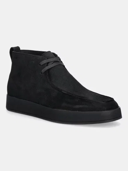 Calvin Klein pantofi de piele HYBRID CUP APRON BOOT NU W negru